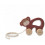 WOODEN PULL ALONG TOY MR. MONKEY 25