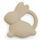 BIJTRING RUBBER BUNNY NOUGAT 22