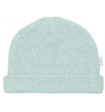 U HAT RIB NEVEL GREY MINT MEL 3-6M 21