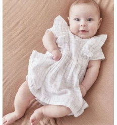 COCON ROBE+BLOOMER BLANC LUREX 1M 22