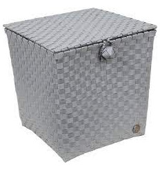 FLORENCE BASKET FLAPTOP PALE GREY SIZE M