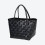 SHOPPER FAT STRAP BLACK S 21