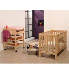BED LOFT PANEEL NATUUR 6