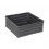 SMALL SQUARE OPEN BASKET DARKGREY