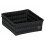 SMALL SQUARE OPEN BASKET BLACK