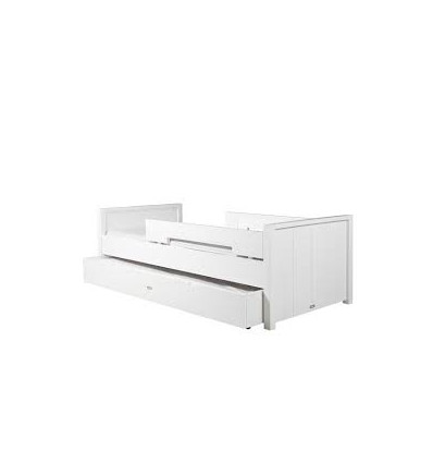 LADE 90X200 BASIC WOOD WHITE WASH 202