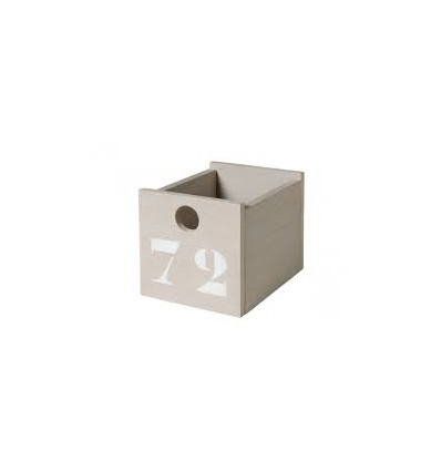 BAKJE MINI BASIC WOOD NATURAL WASH 202