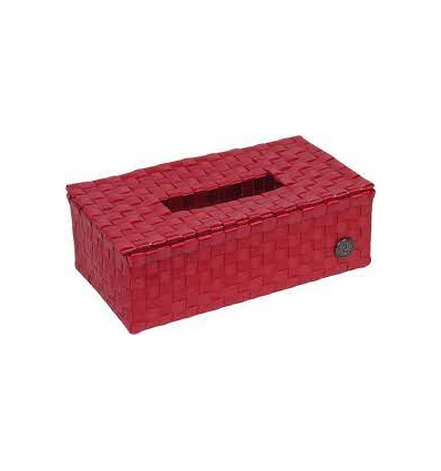 LUZZI TISSUE BOX RED 5