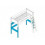 SUPPORT HOOGSLAPER XL COMBIFLEX WIT 202