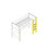 TRAP RECHT HOOGSLAPER COMBIFLEX WIT 202