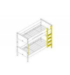 TRAP RECHT STAPELBED COMBIFLEX WIT 202