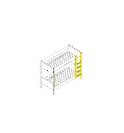 TRAP RECHT STAPELBED COMBIFLEX WIT 202