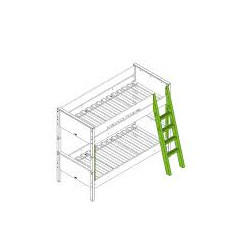TRAP SCHUIN STAPELBED COMBIFLEX WIT 202