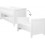 COTBED 70X140 BASIC WOOD WHITE WASH 82