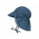 HAT SOLID FLAP SUN PROTECTION 6-18M 2