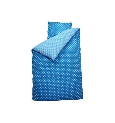 HOUSSE COUETTE 140X220 COEUR/BB AQUA 2