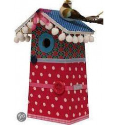 VOGELHUISJE VINTAGE BLUE XL 2