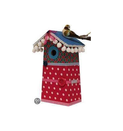 VOGELHUISJE VINTAGE BLUE XL 2