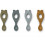 LIVA SILICONE SPOON 4P BLUE 21