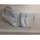 U SOCKS 2PCK BEEF WHITE 0-3M 21