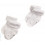 U SOCKS 2PCK BEEF WHITE 3-6M 21