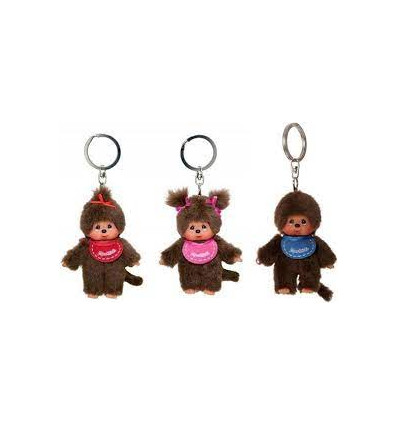 MONCHHICHI 10 CM SLEUTELHANGER (ASSORTI