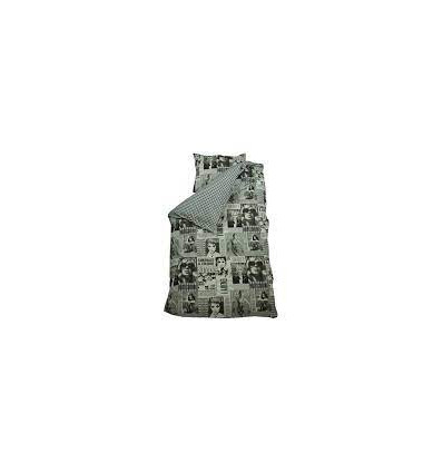 HOUSSE COUETTE 140X220 FASHION GRIS 3