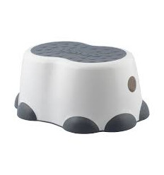 BUMBO STEPSTOOL OPSTAPJE WIT/SLATEGRY 21