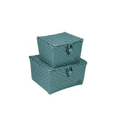 PISA BASKET FLAPTOP PETROL SIZE XS 82