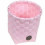 CECINA SMALL ROUND BASKET PINK 8