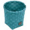 CECINA SMALL ROUND BASKET DENIM BLUE 3