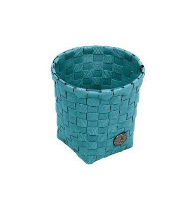 CECINA SMALL ROUND BASKET DENIM BLUE 3