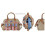 BIG BACKPACK BOYS COWBOY BADGES BLUE 3