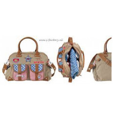 BIG BACKPACK BOYS COWBOY BADGES BLUE 3