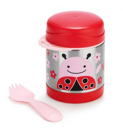 ZOO INSULATED FOOD JAR LADYBUG 202