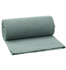 KNIT BLANKET80X100 UNI CHINOISE GRN 25