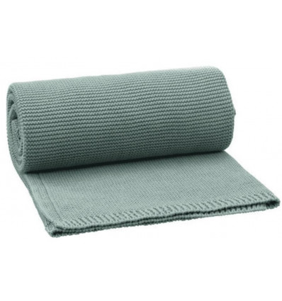 KNIT BLANKET80X100 UNI CHINOISE GRN 25