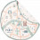 SPEELMAT/ZAK 140CM PARIS MAP 25