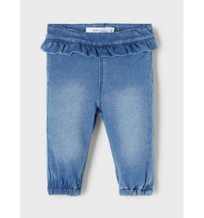 NBFBIBI SWE PANT NOOS MED.BLUE DENIM 62