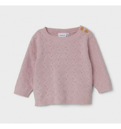 NBFBEFIE LS KNIT VIOLET ICE 68