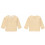 UNISEX SWEATER STRIPED HAIFA COCOON 62