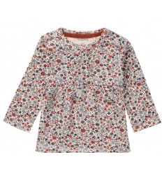 GIRLS TEE LONG SLV ABA PEACH WHIP 74