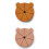 KELLY SNACK CUP 2PC DARK ROSE/MUSTARD