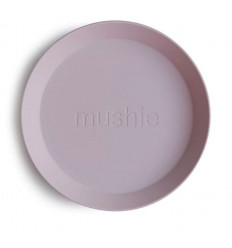 PLATES ROUND SOFT LILAC(2 PCS) 24