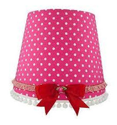 HANGLAMP PINK POLKA 6