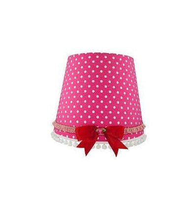 HANGLAMP PINK POLKA 6