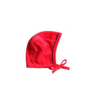 MUTSJE BABY VELOURS AQUA / ROOD 9-12M 7