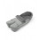 FOOTMUFF GREY MELANGE 201