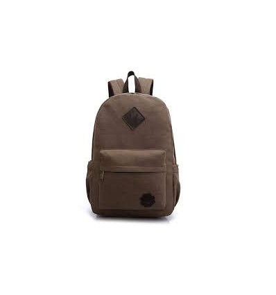 BIG BACKPACK BOYS VINTAGE CANVAS BROWN 3