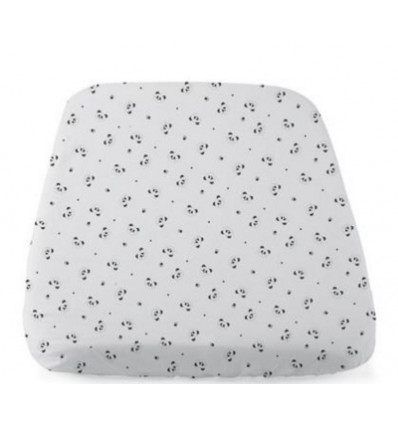 LOT DE 2 DRAPS HOUSSE NEXT2ME PANDA 24